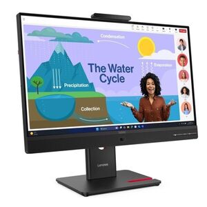 Lenovo monitor - ThinkVision T24d-4v; 23, 8" FHD 1920x1080 IP... kép