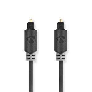 Nedis cabw25000at10 optikai audió kábel, toslink dugó, hossz: 1m... kép