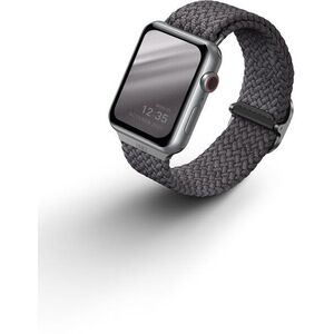 UNIQ Aspen Braided Szíj Apple Watch 40/38mm okosórához - szürke kép