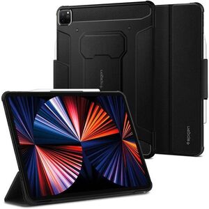 Spigen Rugged Armor Pro Black iPad Pro 12.9" 2022/2021 tok kép