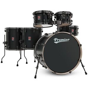 Premier Artist 22" 6pc Classic Rock Shell Pack Matte Black kép