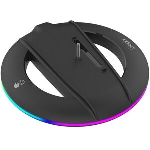 iPega P5S025S Függőleges PS5 Slim/PS5 Pro RGB állvány, fekete kép