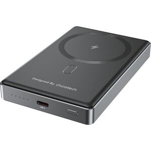 ChoeTech PD20W 10000mAh Ultra-thin magnetic power bank SUPER SLIM only 14, 6 mm - black kép