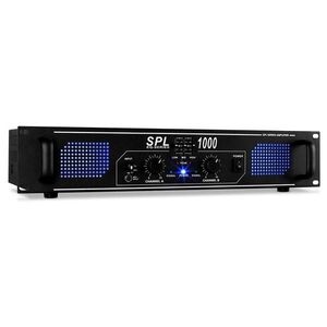 Skytec SPL1000DJ PA audió LED erősítő 2800W ekvalizer kép