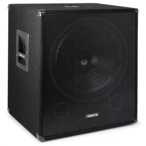 Skytec VONYX passzív PA subwoofer - basszus hangsugárzó, állvány kép