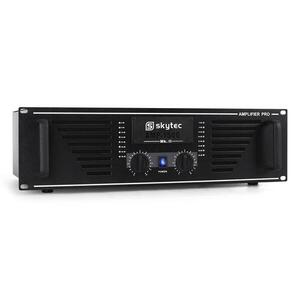 Skytec AMP–1500 PA–erősítő 2400W fekete végfokerősítővel kép