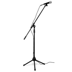 Skytronic Flexibilis mikrofonszett, háromlábú sztatív, táska, XLR kép