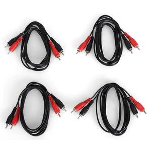 Auna Cinch kábel 4x 1, 5 méter RCA kábel kép