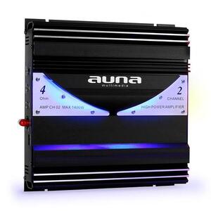 Kétcsatornás Auna AMP-CH02 1400W auto-erősítő kép