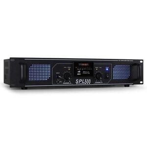 PA HiFi Skytec SPL-500 erősítő, 1600 W, USB, SD, MP3 kép