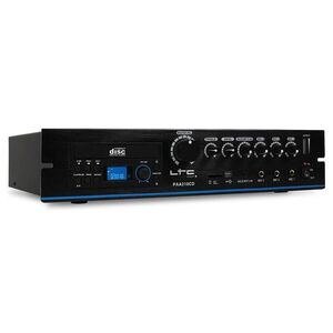 PA LTC PAA210DVD erősítő, DVD lejátszó, USB, MP3, 24 V kép