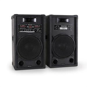 Skytec Aktív PA SPA1200 hangszórószett, 1200 W, USB-SD-MP3 kép