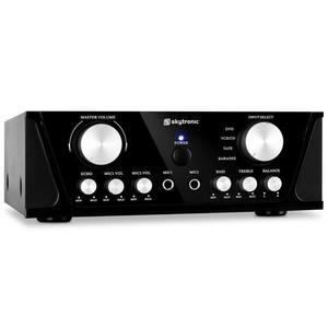Kompakt HiFi végerősítő Skytronic, karaoke, 400 W-os kép