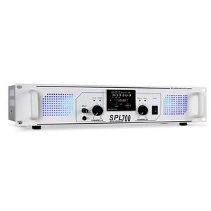 PA erősítő Skytec SPL 700, USB, SD, MP3, 2000W, fehér kép