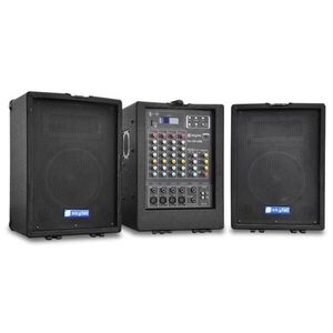 Hordozható PA Skytec PA 100 renszer, USB, MP3, 4 csatornás kép