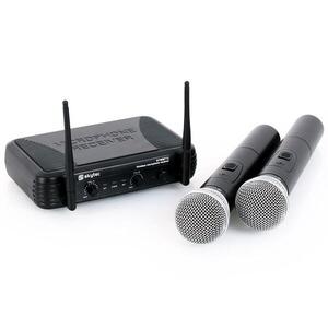 Skytec STWM712 vezeték nélküli mikrofon készlet, 2 csatorna kép