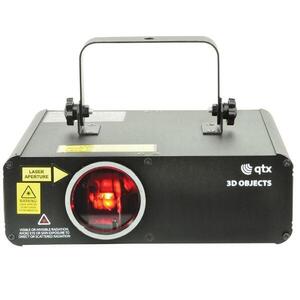 QTX 3D Objects lézer effektus, RGB, 46 LED, DMX kép