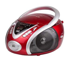Trevi Ghettoblaster CMP-542, piros, USB, AUX kép