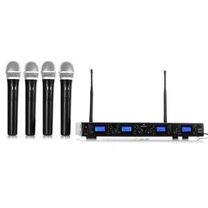 Auna Pro UHF-550 Quartett1, vezeték nélküli mikrofon szett kép