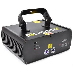 Piros-kék laser Beamz LS-RB11, gobo, DMX kép