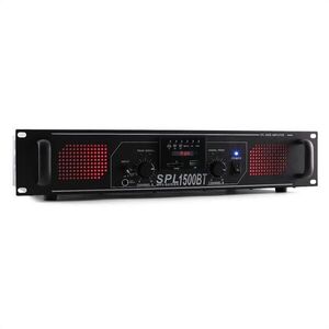 Skytec SPL 1500BTMP3, 1500 W, hifi/PA erősítő, bluetooth, USB, SD kép