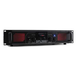 Skytec SPL 2000BTMP3, 2000 W, hifi/PA erősítő, bluetooth, USB, SD kép