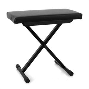 Malone Piano Bench, zongoraszék, állítható magasság, fekete kép