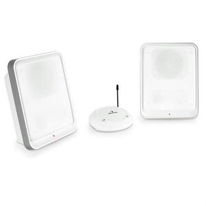 Auna Loft hangfal rendszer, 2 csatorna, UHF, fehér kép