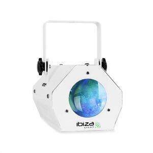 Ibiza LCM003, LED efekt Moonflower RGBWA, zenével vezérelt kép