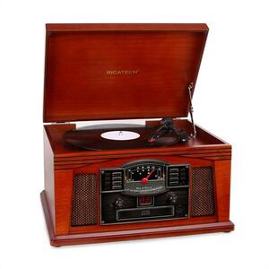 Ricatech RMC200 lemezlejátszó, CD, FM, kazetták kép