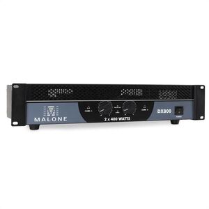 Malone DX800, 800 W, hidalható, PA erősítő kép