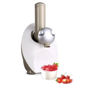 Klarstein Fruits-on-Ice, készülék gyümölcsfagyira, 150 W, fehér, laktózmentes, kalóriamentes kép