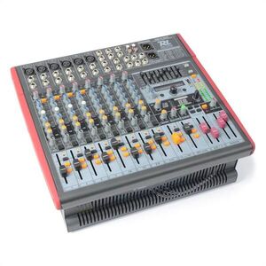 Power Dynamics PDM-S1203A, 12-csatornás keverőpult, USB, DSP kép