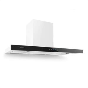 Klarstein Bon Vivant Noir, 90 cm, 630, 5 m³/h, kürtős páraelszívó, időzítő, üveg kép