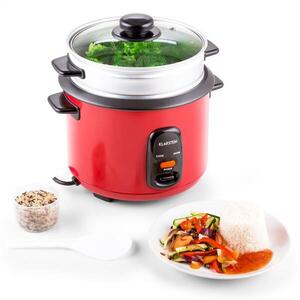 Klarstein Osaka 1, 5 Premium, piros, rizsfőző, 500 W, 1, 5 liter kép