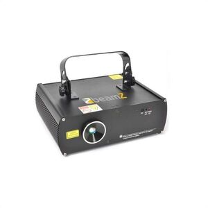 Beamz LS-3DRBG LASER, 3D, DMX, XLR, vörös, zöld, kék, tartó mellékelve kép