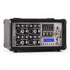 Power Dynamics PDA-C804A, 800 W, 4 csatornás keverőpult kép