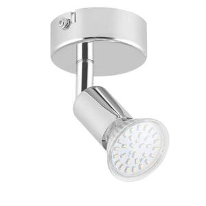 Lightcraft Kvalfoss 1, 3 W, 250 lm, pontlámpa, LED, forgatható, dönthető, króm, A+ osztály kép