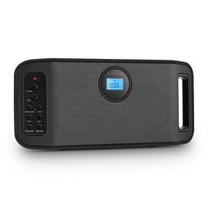 Auna Rigid Box BT, bluetooth hangfal, FM, USB, akkumulátor, fekete kép