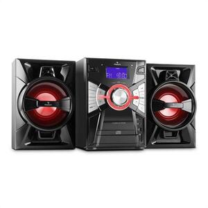 Auna MCD-107C, kompakt sztereó rendszer, CD, USB, SD, MP3, AUX, FM, RGB-LED megvilágítás kép