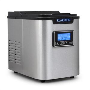 Klarstein ICE6 Icemeister, jégkocka készítő gép, 12 kg/24 óra, rozsdamentes acél, fekete kép