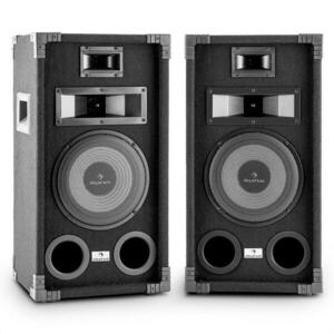 Auna PA-800, fullrange PA hangfalak, pár, 8" basszus hangszóró kép