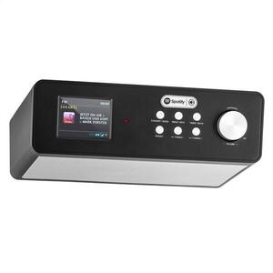Auna KR-200, fekete, konyhai rádió, beépíthető, 2, 4" színes kijelző, WiFi, DAB+ kép