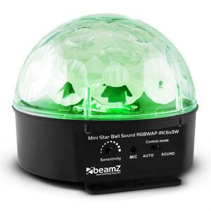 Beamz Starball LED fényeffekt, 6 x RGBWAP LED 25W, távirányító, fekete kép
