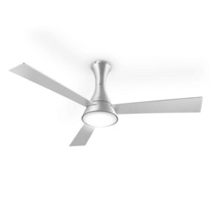 Klarstein Steletto, 55W, mennyezeti ventilátor lámpával, 134cm, alumínium, távirányító kép
