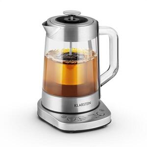 Klarstein Assam Express, teafőző, 1.5 l, 1500 W, teaszűrő, rozsdamentes acél kép
