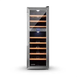 Klarstein Reserva 27D, 90l, borhűtő, 2 zóna, 27 palack kép