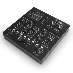 Ibiza DJM 200 USB 2-csatornás keverőpult, USB, MP3 kép