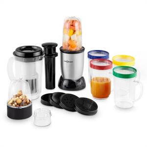 OneConcept Smoothy 2G, ezüst, 220 W, multifunkcionális asztali turmixgép smoothie kép