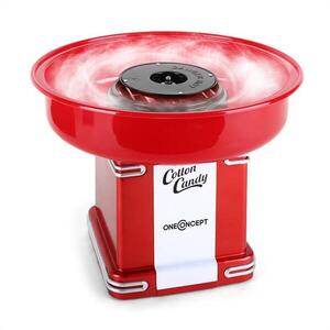 OneConcept Candyland 2, 500 W, retró cukorvatta gép, piros kép
